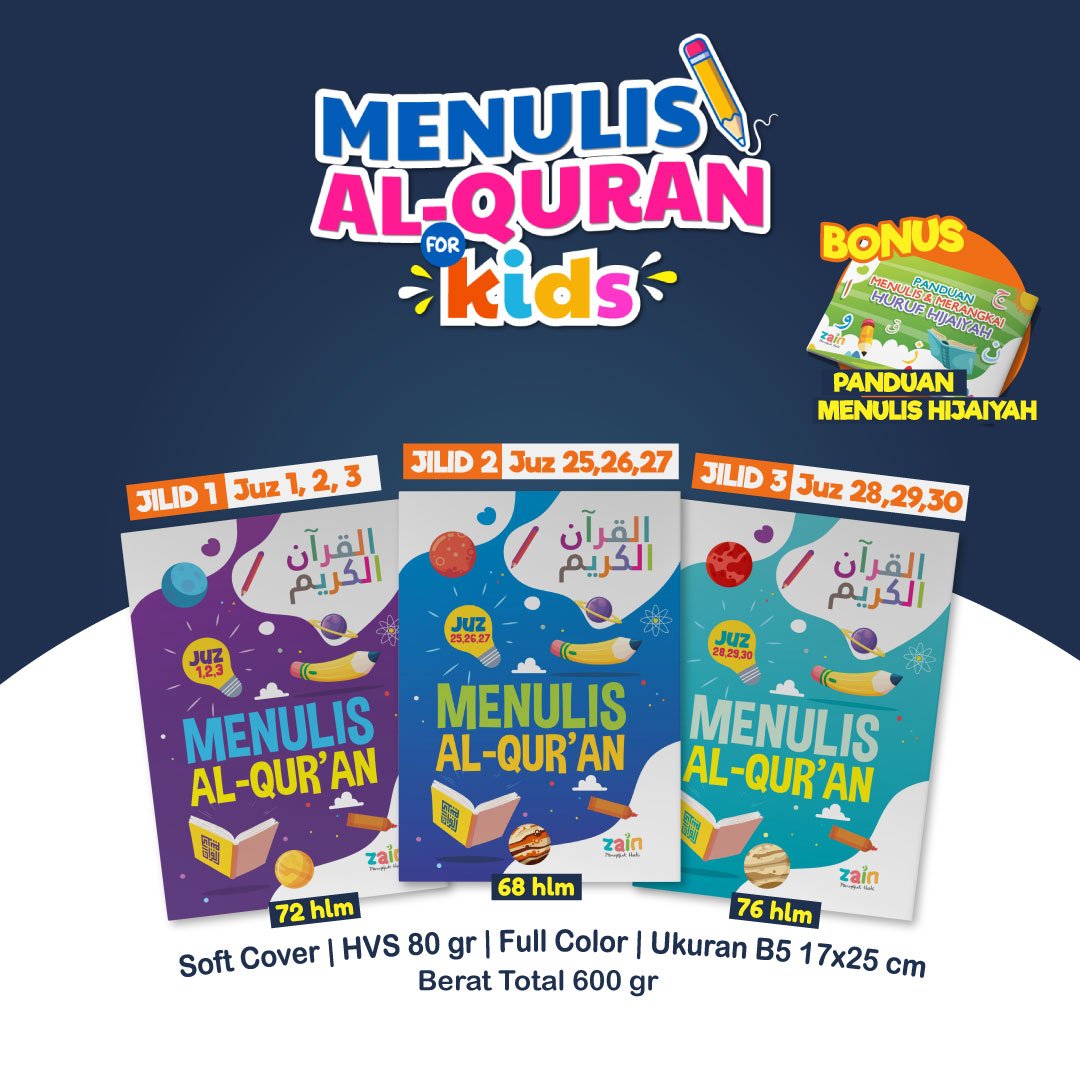 Menulis Al-Qur'an for Kids